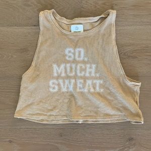 Offline by Aerie So Much Sweat Cropped Tank
